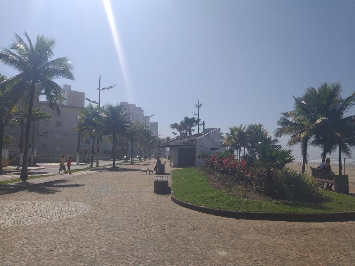 Frente Para O Mar - Vista Espetacular De Todos Os Comodos Praia Grande  Kültér fotó