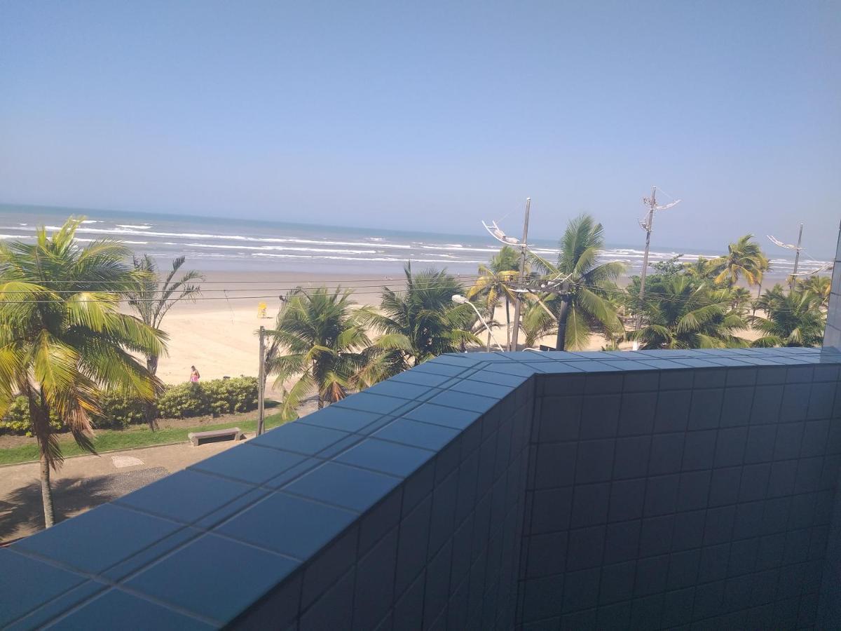 Frente Para O Mar - Vista Espetacular De Todos Os Comodos Praia Grande  Kültér fotó