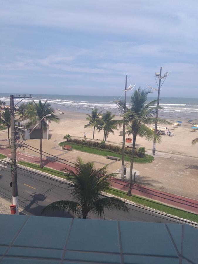 Frente Para O Mar - Vista Espetacular De Todos Os Comodos Praia Grande  Kültér fotó