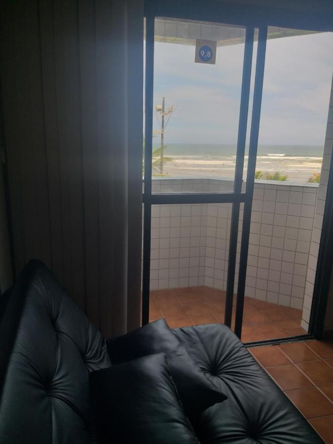 Frente Para O Mar - Vista Espetacular De Todos Os Comodos Praia Grande  Kültér fotó